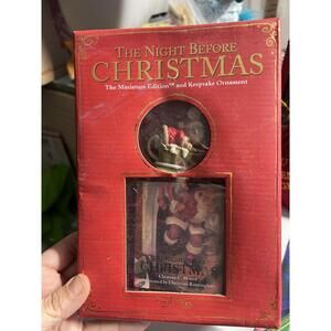 The Night Before Christmas Miniature Edition and Keepsake Ornament